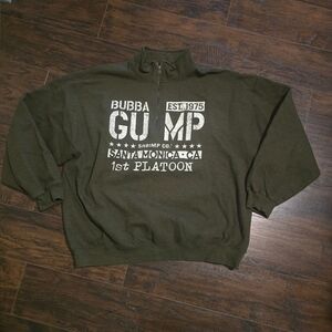 Bubba Gump Shrimp Co. | 1st Platoon Santa Monica Quarter-Zip Sweatshirt
